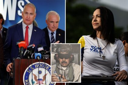 GOP rep explodes at suggestion he’s not backing Venezuelan opposition leader María Corina Machado after Maduro capture