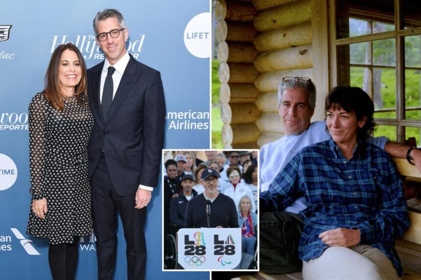 LA Olympics boss Casey Wasserman’s racy emails with Ghislaine Maxwell while he was married revealed in Epstein files
