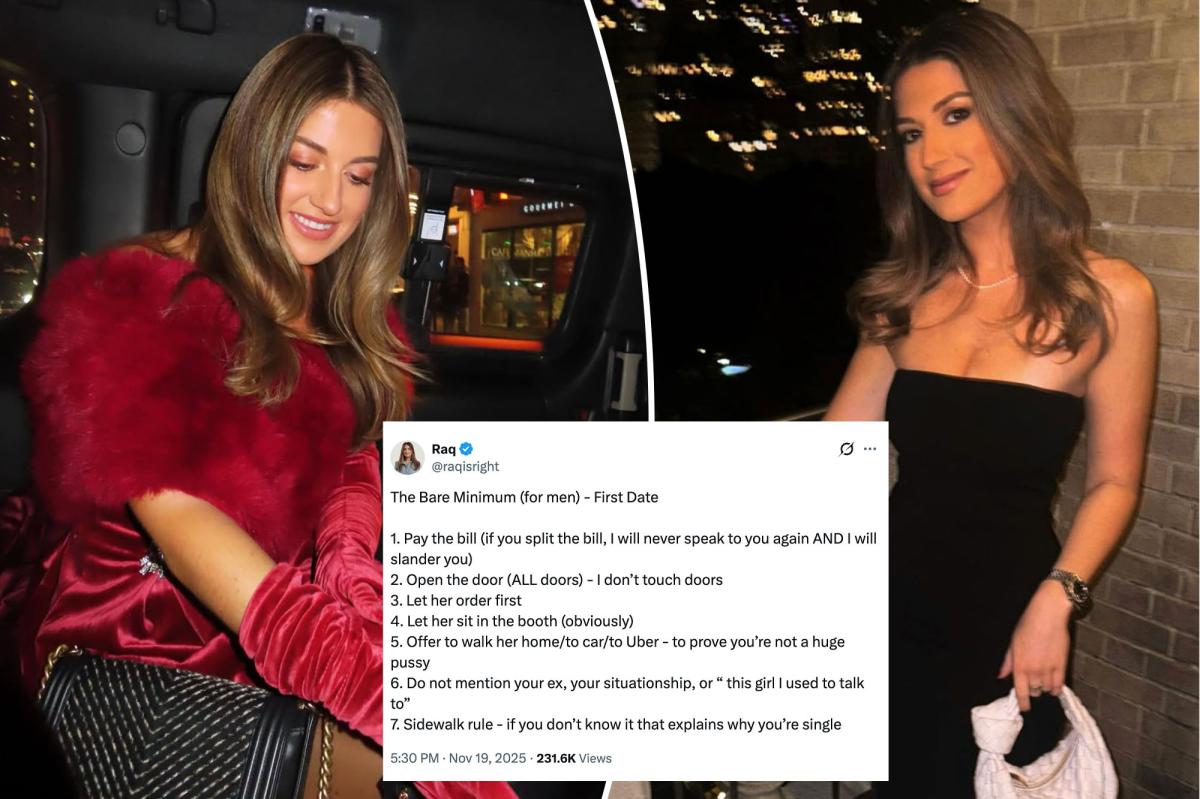 ‘High maintenance’ singleton’s 7 dating rules for men spark backlash: ‘Maximum entitlement’