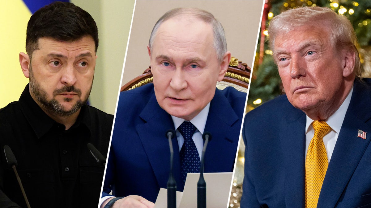 Zelenskyy, Putin and Trump