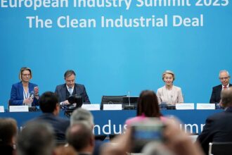 European leaders meet industry heavyweights in power shift