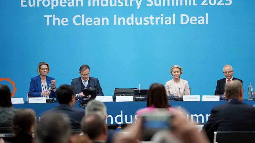 European leaders meet industry heavyweights in power shift