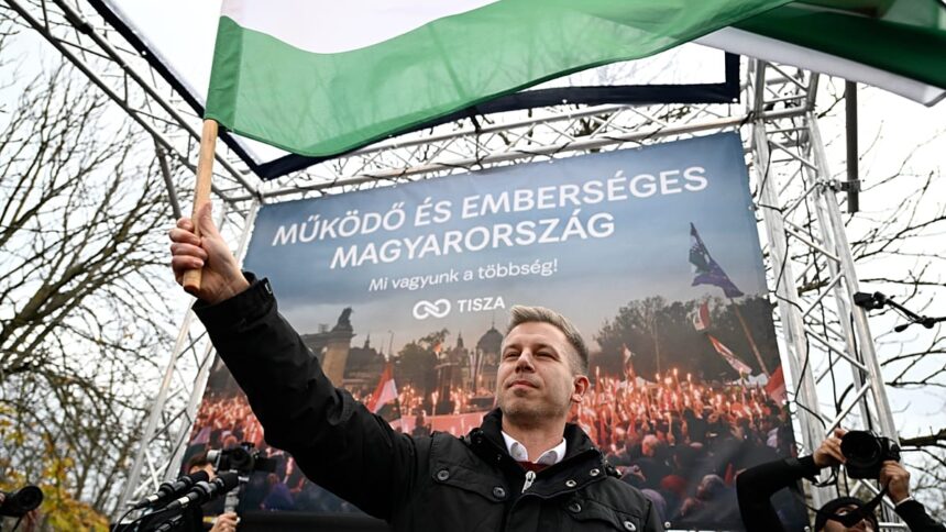 Hungary’s opposition leader Magyar promises greater privacy protection