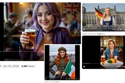 How AI character Amelia spread across Europe