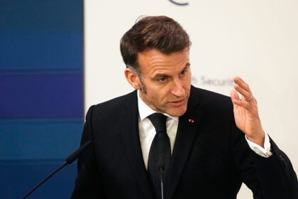 Macron says Europe must redesign security, cites nuclear deterrence