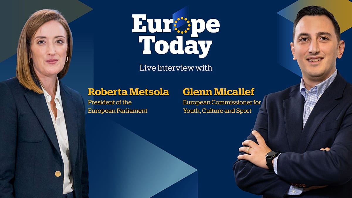 Europe Today: Roberta Metsola, Glenn Micallef and Hadja Lahbib join us