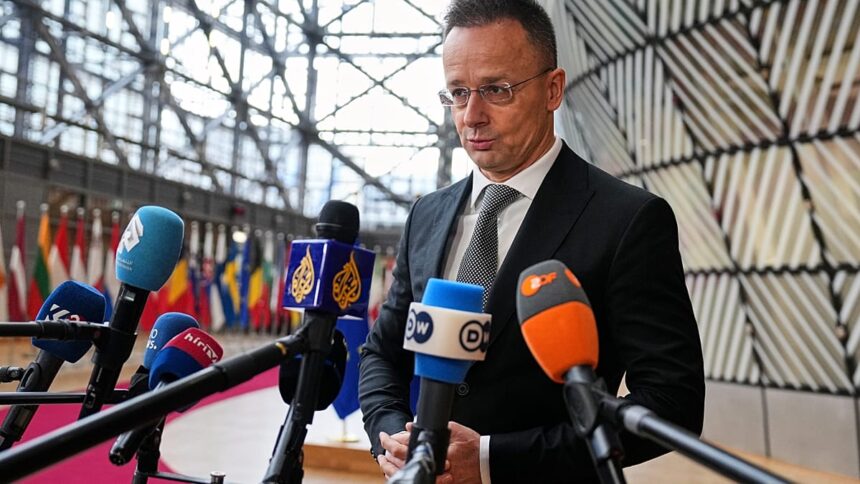‘Why do you hate Ukraine?’ Hungarian minister clashes with reporters