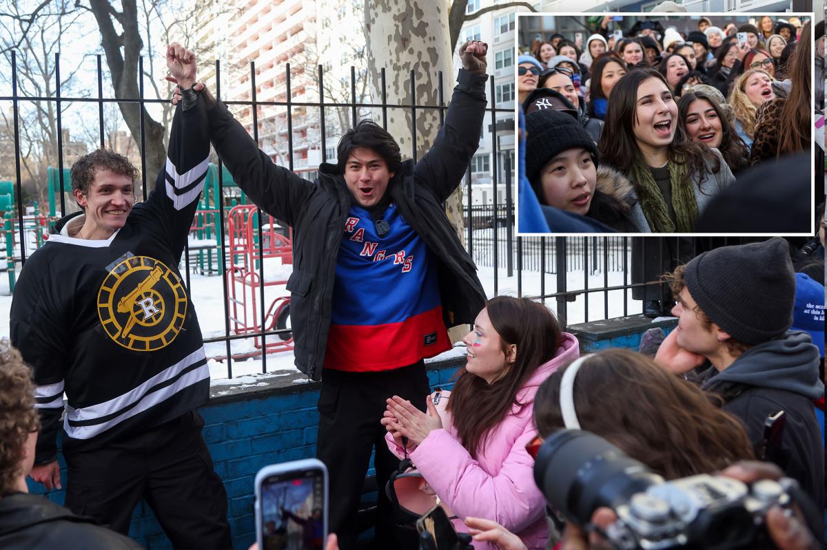 Hockey hunks turn out for NYC ‘Heated Rivalry’ lookalike contest: ‘Very provocative’