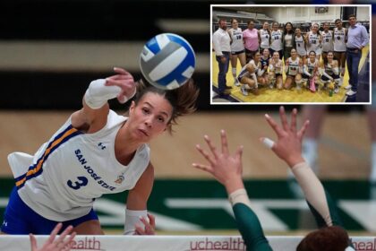 College threatened its volleyball players with legal action if they didn’t take on trans competitor: ‘Emotional blackmail’