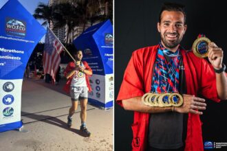 NJ man runs 7 marathons on 7 continents in 7 days for St. Jude’s cancer kids