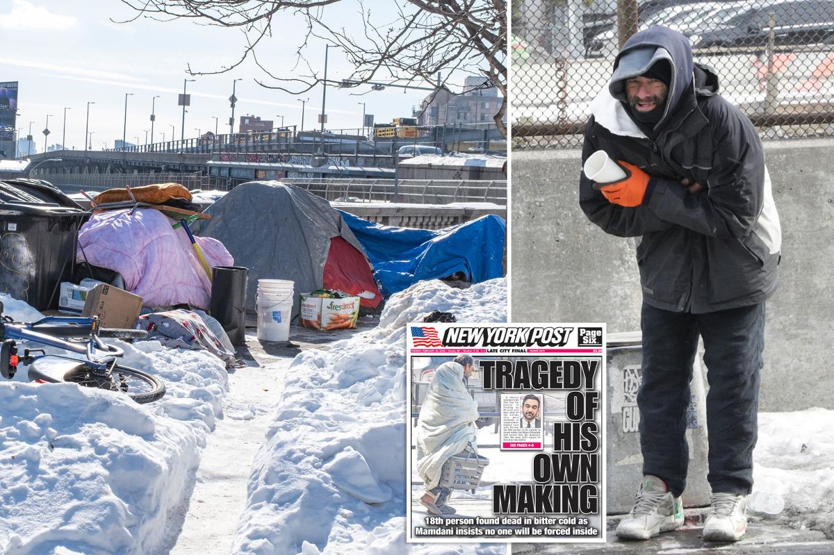 Mamdani admin dismisses questions about 7 New Yorkers who died of hypothermia in their homes, as outdoor death toll climbs to 19