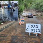 California braces for powerful storm set to smash region as iconic bluffs hang on by a thread