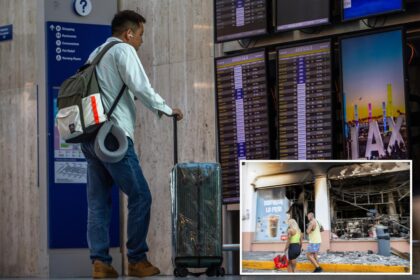 Traumatized tourists land in LA after fleeing deadly Mexican cartel wars: ‘A vision I will never forget’