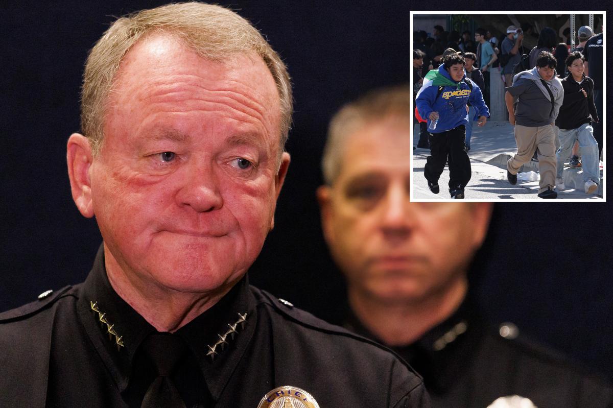 Anti-ICE rioters came prepared with frozen water bottles to hurt officers: LAPD