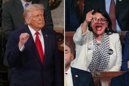 Rep. Rashida Tlaib fuels outrage after chanting ‘KKK’ during Trump’s State of the Union address: ‘Censure her’