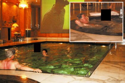 Clinton hot tub pic is from Asia trip ex-Prez took with Epstein and Maxwell — here’s more snaps from the racy night