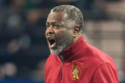 Tuskegee University basketball coach handcuffed on court during post-game incident at Morehouse College