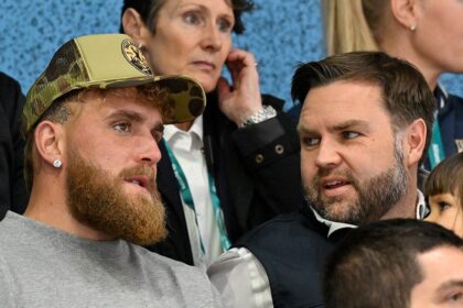 Jake Paul defends ICE agents after watching Olympic hockey with JD Vance, rips American skier’s comments