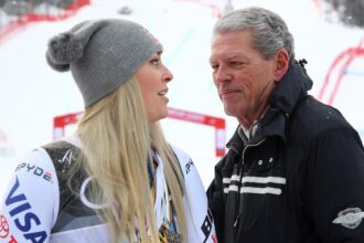 Lindsey Vonn’s dad reacts to ski star’s terrifying Olympic crash