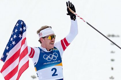 Ben Ogden makes US Olympics history with silver in men’s cross-country skiing