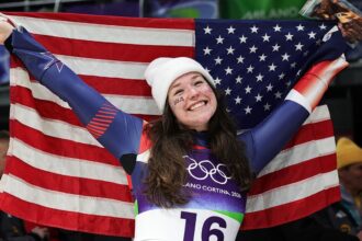 American Ashley Farquharson captures rare Olympic luge medal at Winter Games
