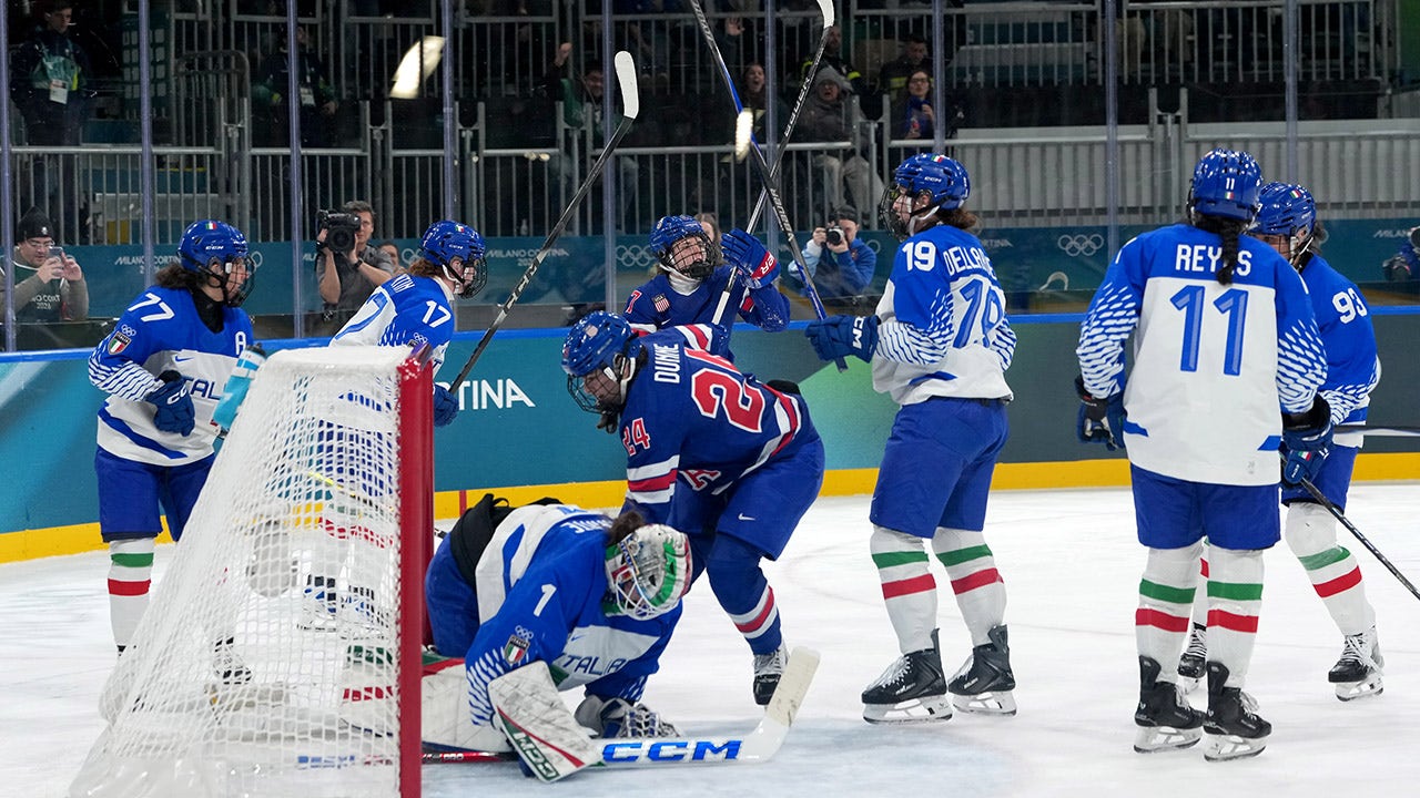 Team USA women’s hockey team crushes Italy in dominant quarterfinal rout, advances to Olympic semifinals