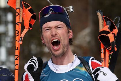 Sturla Holm Lægreid wins third Olympic medal after tearful cheating confession goes viral