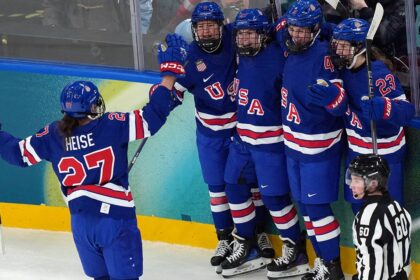 Team USA women’s hockey shuts out Sweden, moves to gold medal game at Winter Olympics
