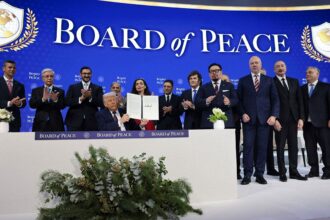 Trump convenes first ‘Board of Peace’ meeting as Gaza rebuild hinges on Hamas disarmament