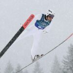 US ski jumper Ben Loomis avoids Olympic mishap after being struck by leaf blower on mountain