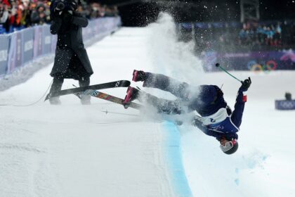 US skier’s quest for Olympic gold comes to a crushing halt after terrifying crash