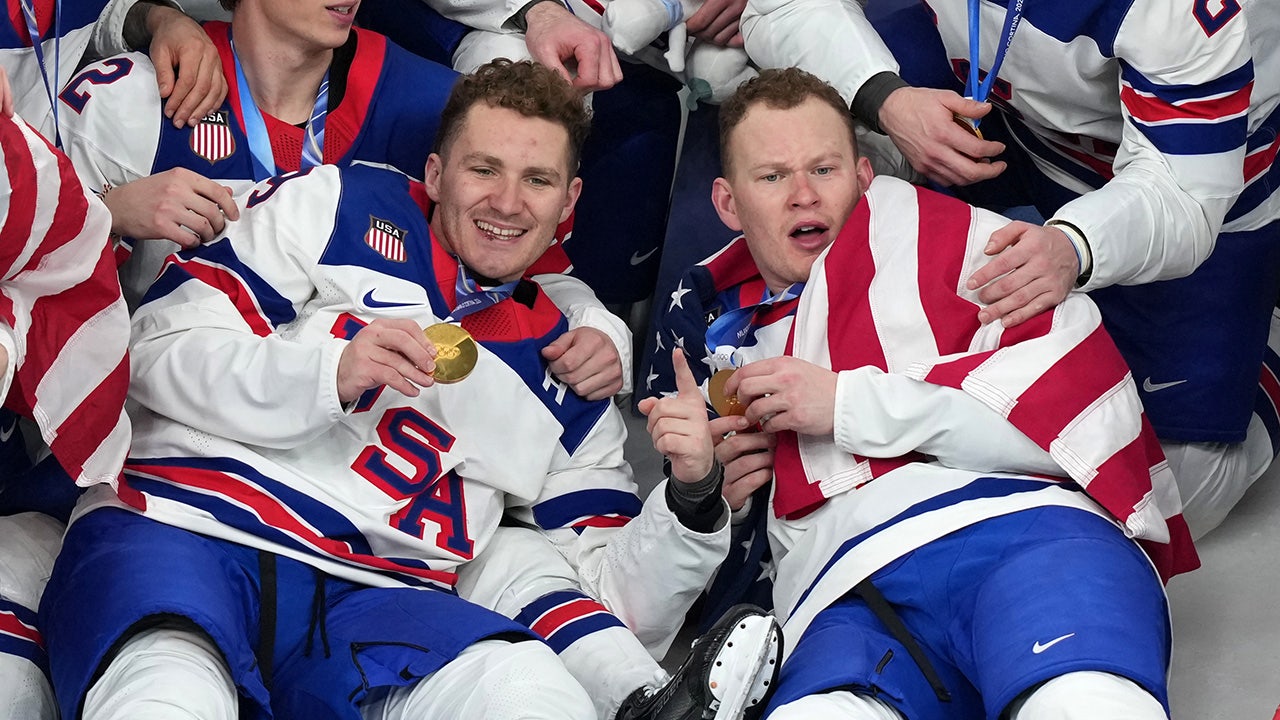 Team USA hockey stars keep America’s heroes top of mind after grabbing Olympic gold