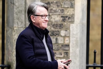 Former UK ambassador to US arrested on suspicion of misconduct in public office