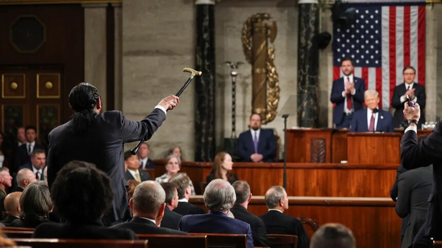 Al Green returns to House chamber for Trump SOTU after dramatic 2025 ejection