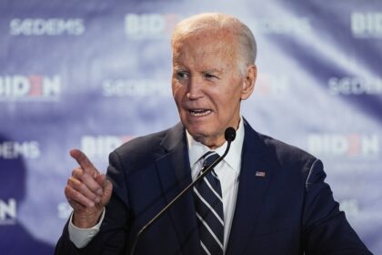 Biden accuses Trump of erasing history and squandering US leadership role on global stage: ‘Dark days’