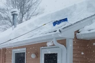 Is It Snowing Where You Are? I Hope You Have a Roof Rake
