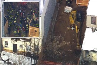 1 man dead, another critically injured after rubble collapses on pair at NYC construction site