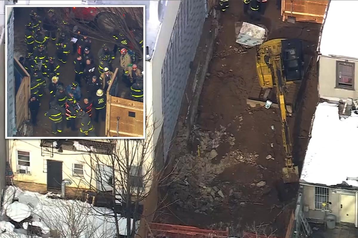 1 man dead, another critically injured after rubble collapses on pair at NYC construction site