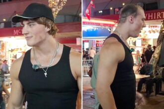 Popular looksmaxxing influencer Androgenic has wig snatched off his head in humiliating public stunt