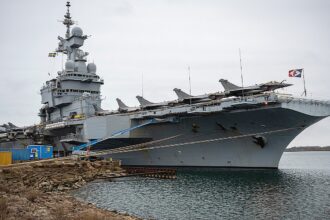 Sweden jams suspected Russian drone near French carrier as NATO war fears rise