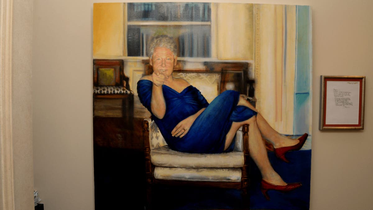 Epstein Clinton portrait