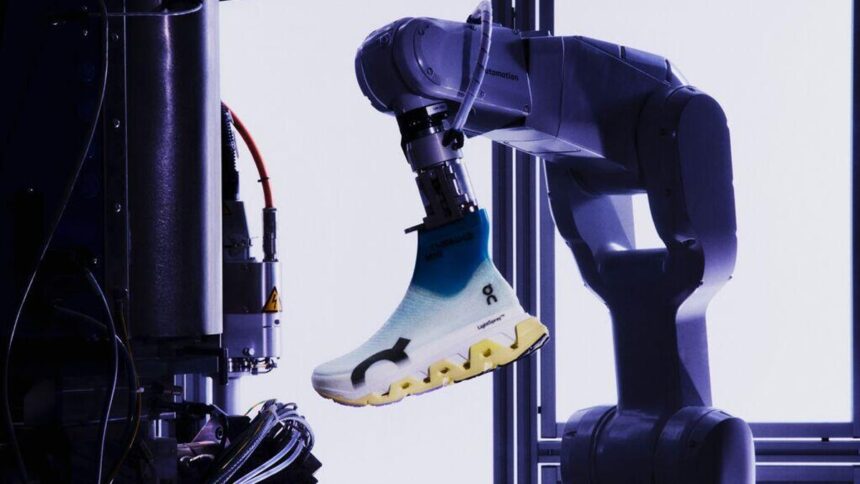 On Expands Robot Factories to Manufacture Its Cloud-Like Sneakers