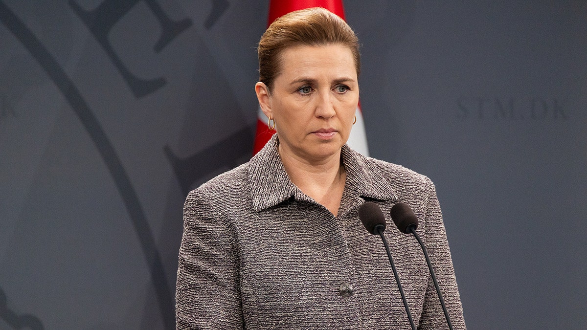 Denmark's Prime Minister Mette Frederiksen