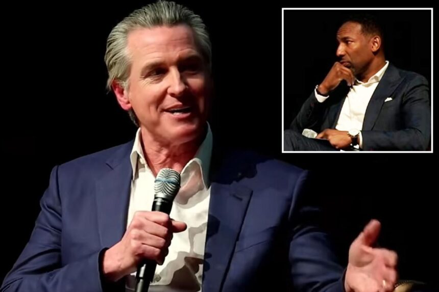 Gavin Newsom ripped for telling black mayor ‘I’m like you’ before quoting his low SAT score: ‘Liberal racism on display’