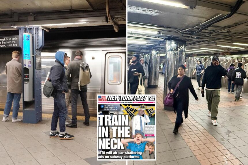 Ad-weary New Yorkers school MTA on ‘annoying’ 75-decibel subway commercials