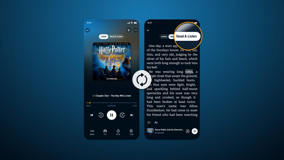 Audible’s New Feature Lets You Read and Listen to Your Favorite Books at the Same Time