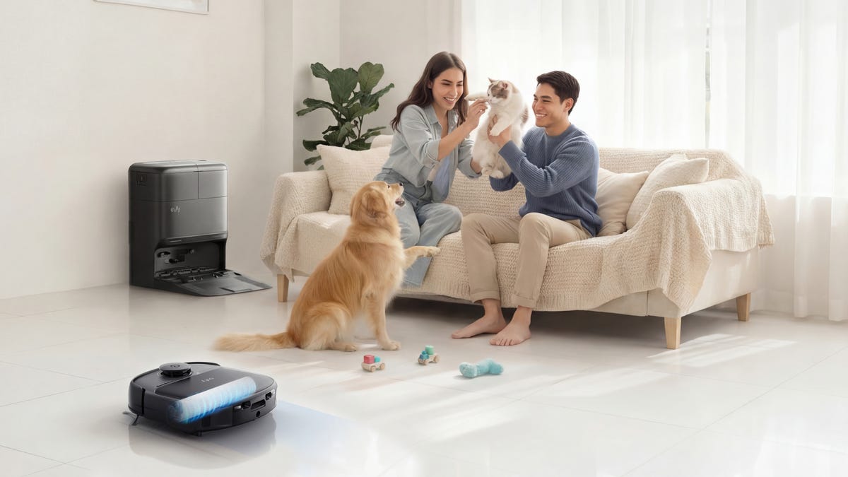 Eufy’s Newest Robot Vacuum Has the Longest Roller Mop We’ve Seen for the Price