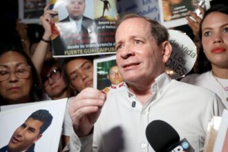 Venezuelan opposition leader seized by armed men after being released from jail