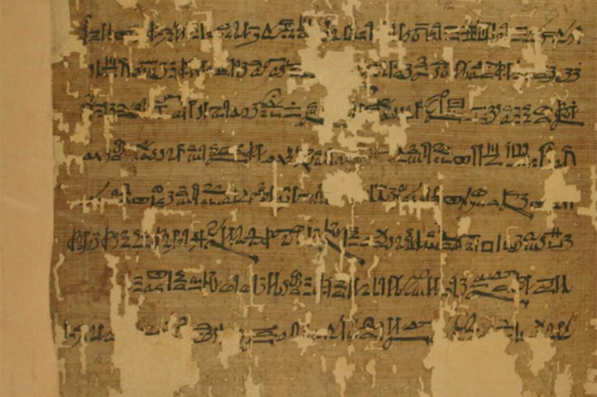 Resurfaced 3,300-year-old Egyptian document hints at biblical giants being real