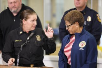 Fired LAFD chief sues city while ripping Karen Bass over handling of Palisades fire